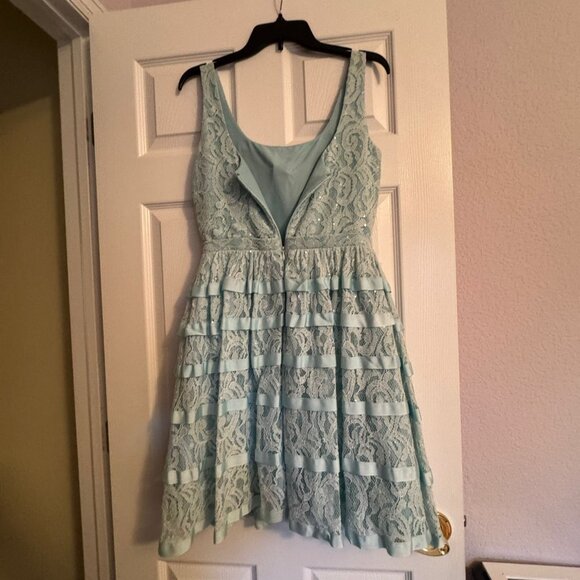 NWT - Iorane Miami Cocktail Dress - Teal - Picture 2 of 3
